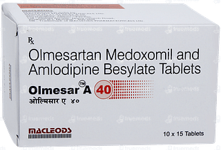 Olmesar A 40 Tablet 15