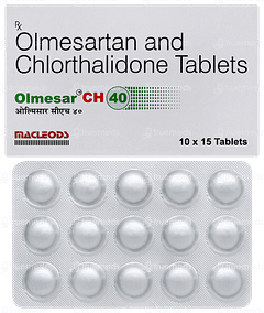 Olmesar Ch 40 Tablet 15