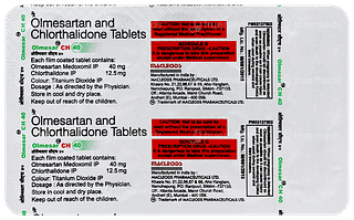 Olmesar Ch 40 Tablet 15