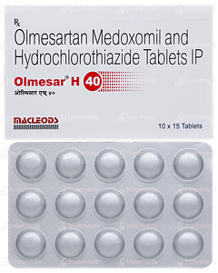 Olmesar H 40 Tablet 15