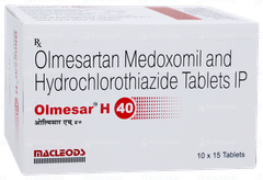 Olmesar H 40 Tablet 15 Olmesar H 40 Tablet 15