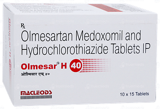 Olmesar H 40 Tablet 15