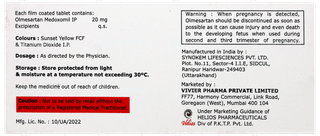 Olmesmart 20 Tablet 10