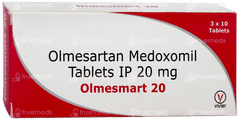 Olmesmart 20 Tablet 10 Olmesmart 20 Tablet 10