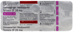 Olmesmart 20 Tablet 10 Olmesmart 20 Tablet 10