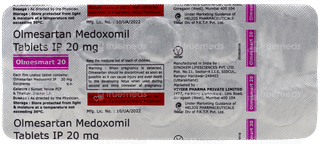 Olmesmart 20 Tablet 10