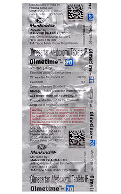 Olmetime 20 MG Tablet 10