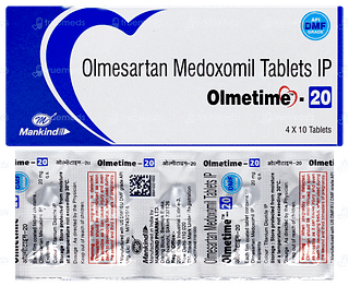 Olmetime 20 Tablet 10