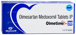 Olmetime 20 Tablet 10