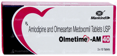 Olmetime Am 40 Tablet 10 Olmetime Am 40 Tablet 10