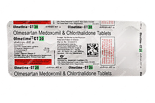 Olmetime Ct 20/12.5 MG Tablet 10