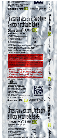 Olmetime Amh 40 Tablet 10