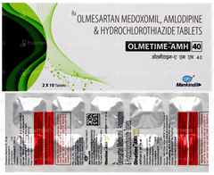 Olmetime Amh 40 Tablet 10 Olmetime Amh 40 Tablet 10
