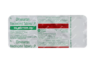 Olmetor 20 MG Tablet 10