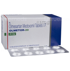 Olmetor 20 Tablet 10