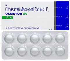 Olmetor 20 Tablet 10