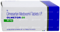 Olmetor 20 Tablet 10