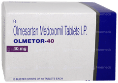 Olmetor 40 Tablet 10 Olmetor 40 Tablet 10