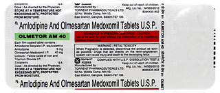 Olmetor Am 40 Tablet 10