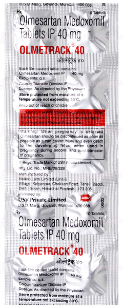 Olmetrack 40 Tablet 10 Olmetrack 40 Tablet 10