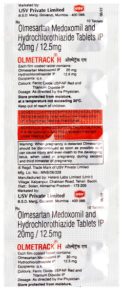 Olmetrack H Tablet 10 Olmetrack H Tablet 10