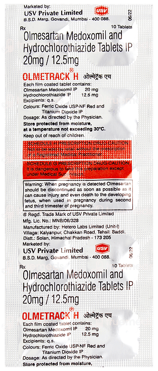 Olmetrack H Tablet 10