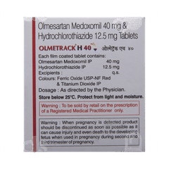 Olmetrack H 40 Tablet 10 Olmetrack H 40 Tablet 10