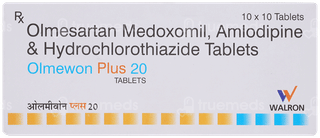 Olmewon Plus 20/5/12.5Mg Tablet 10