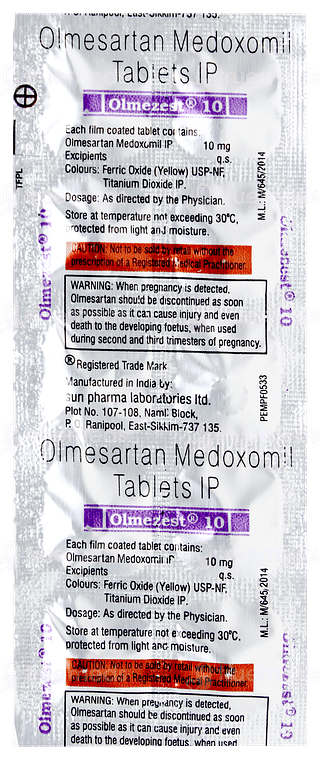 Olmezest 10 Tablet 10