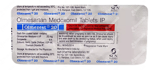 Olmezest 20 MG Tablet 10