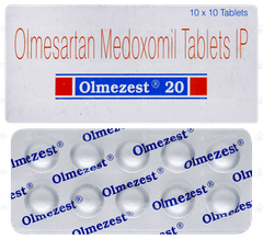 Olmezest 20 Tablet 10 Olmezest 20 Tablet 10