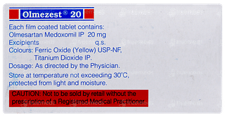 Olmezest 20 Tablet 10