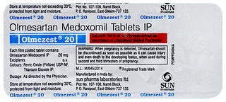 Olmezest 20 Tablet 10