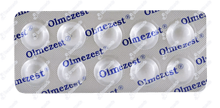 Olmezest 40 MG Tablet 10