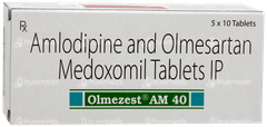 Olmezest Am 40 Tablet 10 Olmezest Am 40 Tablet 10