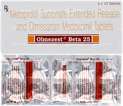 Olmezest Beta 25 Tablet 10