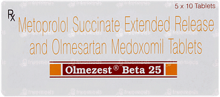 Olmezest Beta 25 Tablet 10