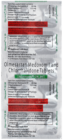 Olmezest Ch 20 Tablet 10