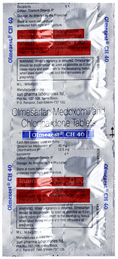 Olmezest Ch 40 Tablet 10 Olmezest Ch 40 Tablet 10