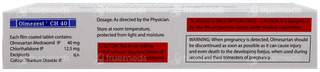 Olmezest Ch 40 Tablet 10
