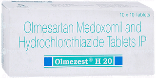 Olmezest H 20 Tablet 10