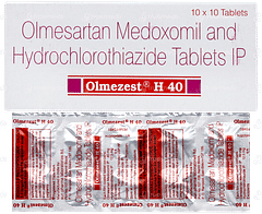 Olmezest H 40 Tablet 10