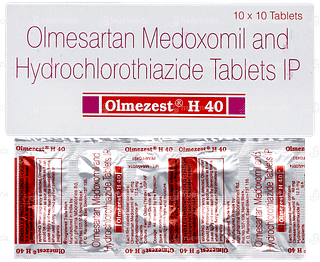 Olmezest H 40 Tablet 10