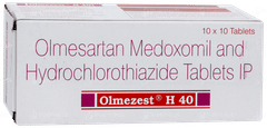 Olmezest H 40 Tablet 10 Olmezest H 40 Tablet 10