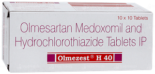 Olmezest H 40 Tablet 10