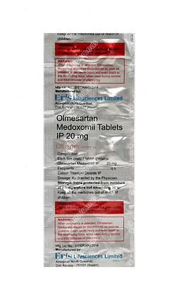 Olmin 20 MG Tablet 10