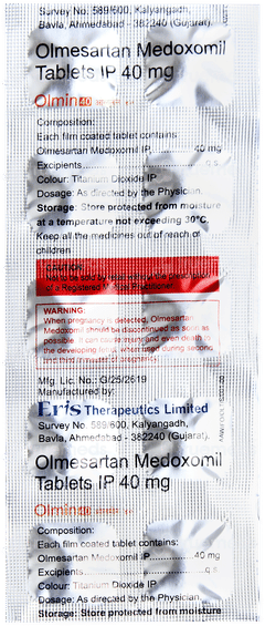 Olmin 40 Tablet 10