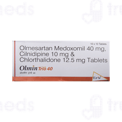 Olmin Trio 40 Tablet 10 Olmin Trio 40 Tablet 10