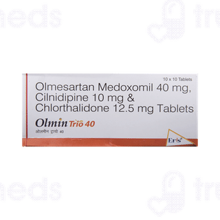 Olmin Trio 40 Tablet 10