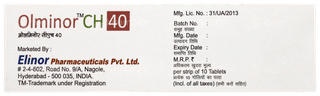 Olminor Ch 40/12.5 MG Tablet 10